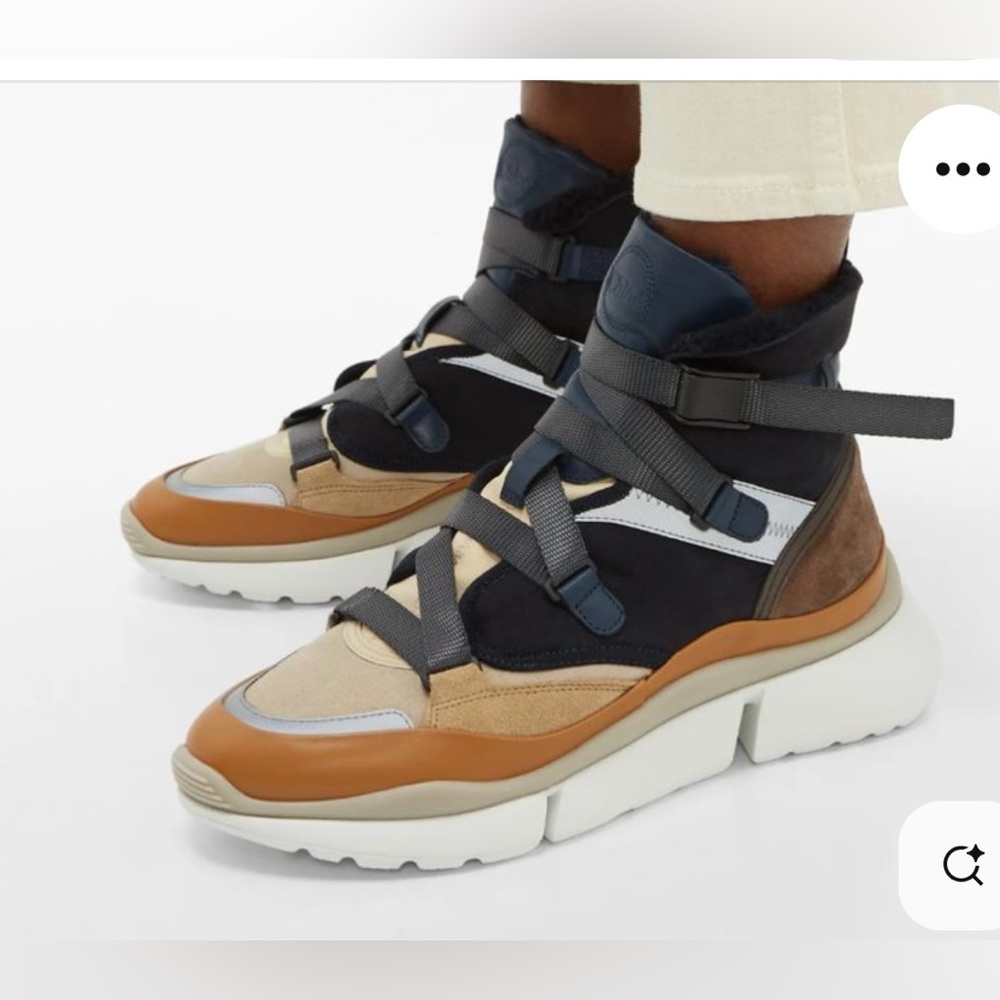 Chloé High-Top Sneakers 7 - Picture 4 of 16